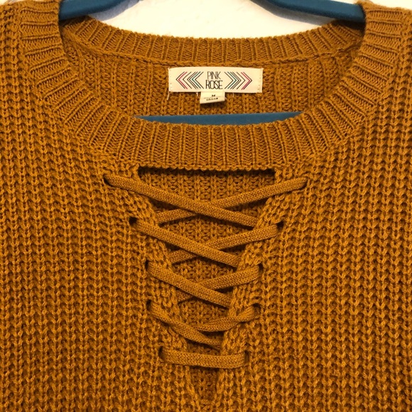 Mustard Sweater - Picture 3 of 4